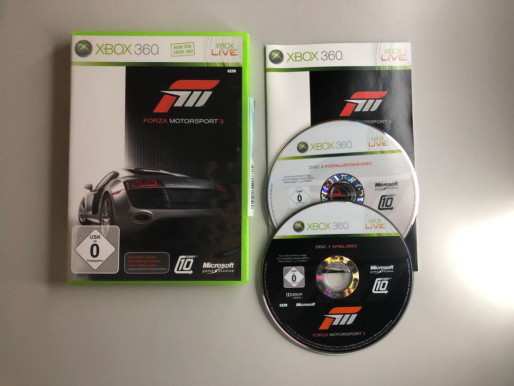 Jeu Xbox 360 Forza Motorsport 3 Edition Collector Limitée - Bon état, Boîte France