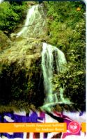 Telefonkarte "Wasserfall". Jersey.