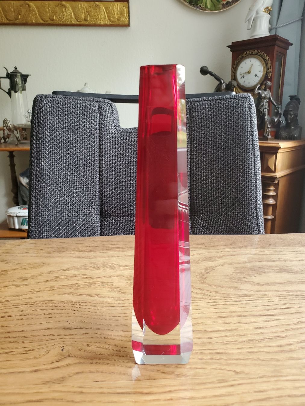 Vasi & Recipienti: Rote Mid-Century Blockvase – Usato da Frauenfeld venduto da BeneFull 4