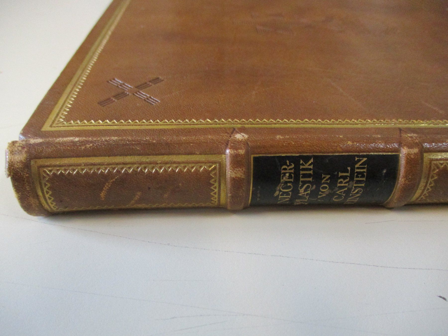 Bücher: CARL EINSTEIN - NEGERPLASTIK 1915 ERSTE AUFLAGE – Gebraucht aus Zürich von edi_9xtw 3