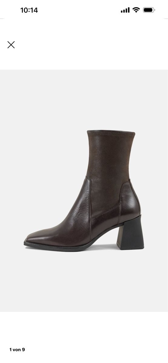 Vagabond Scarpe da donna: Vagabond Stiefelette Hedda, Farbe chocolate – Usato da Uster venduto da m_21 3