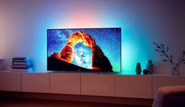 Philips 65'' OLED 4k UHD - inkl. Wandhalterung