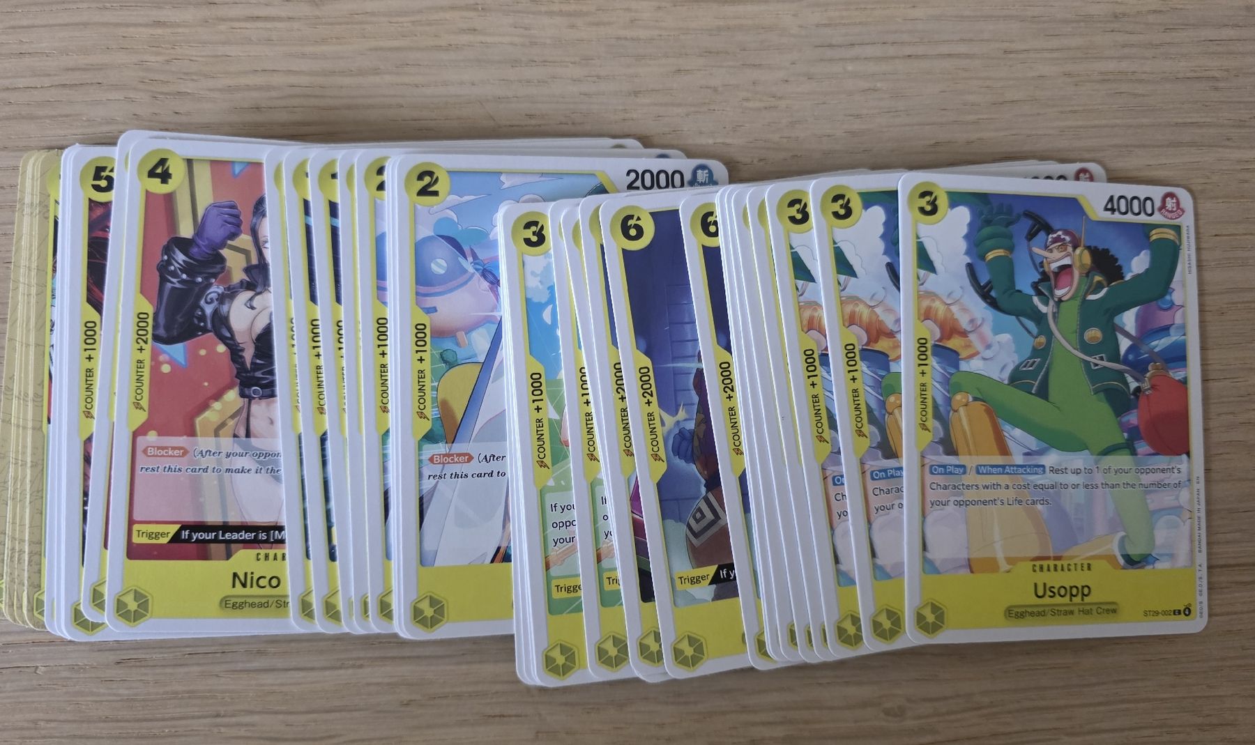 Bandai Sammelbilder & Trading cards: One Piece ST 20,27 und 29 Deck – Gebraucht aus recherswil von R_M_R 1