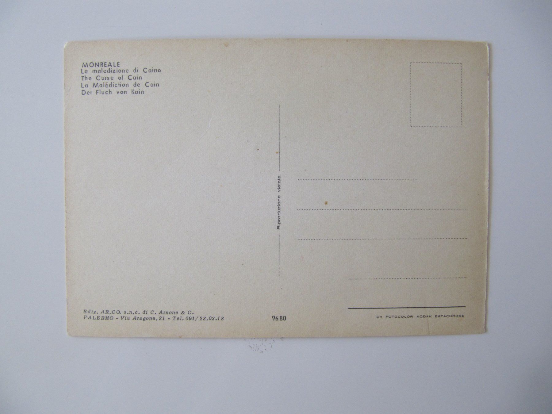 Cartoline postali: Alte Postkarten Monreale  ungelaufen #PK 3 – Nuovo (secondo la descrizione) da Basel venduto da Kuba2 2