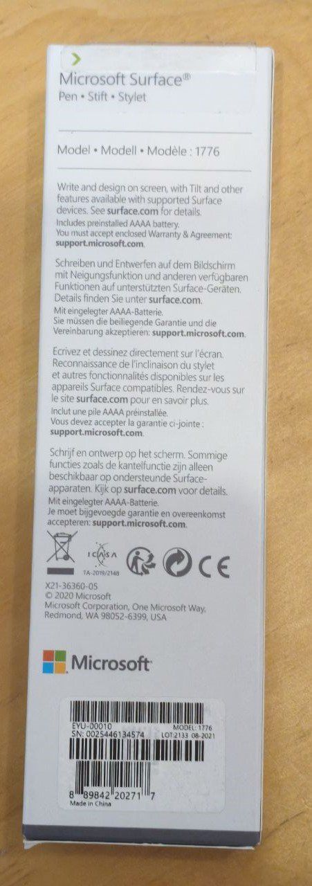 Microsoft Ladegerät: Microsoft Surface Pen Modell 1776 + Pen Tips – Gebraucht aus Meggen von bigbrother_martin 1
