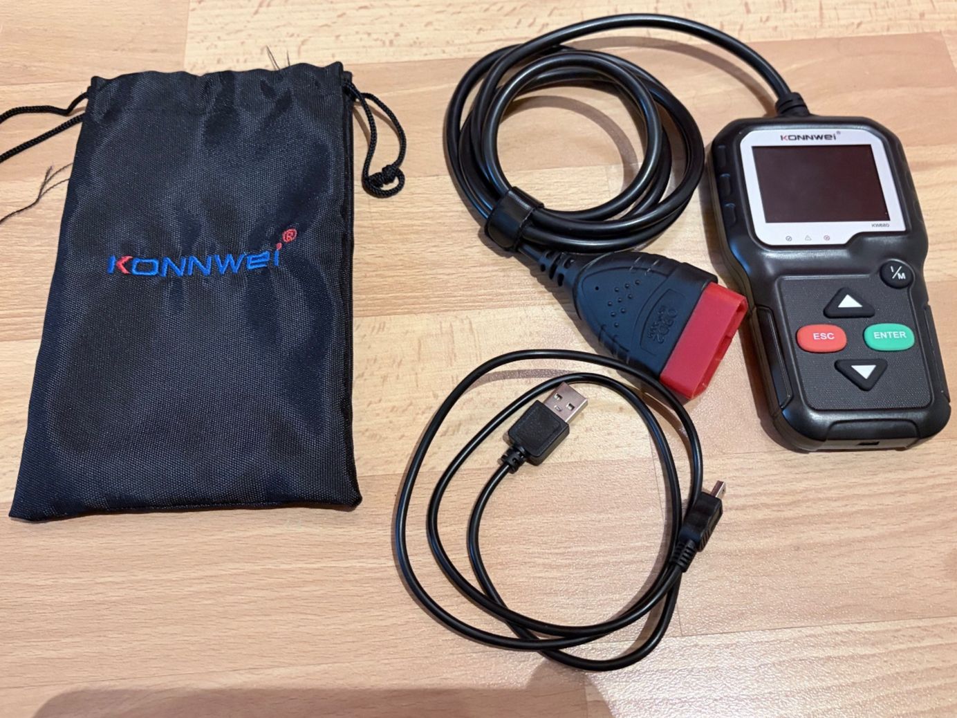 Misurare: KONNWEI KW680 OBD2 Diagnosegerät – Usato da Winterthur venduto da BS2016