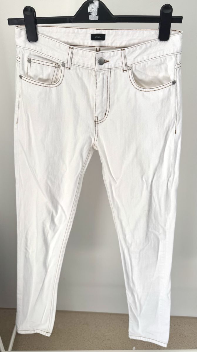 Jeans: JOSEPH Cloud White Jeans Weiss Gr. 28 – Usato da Zürich venduto da di_archive