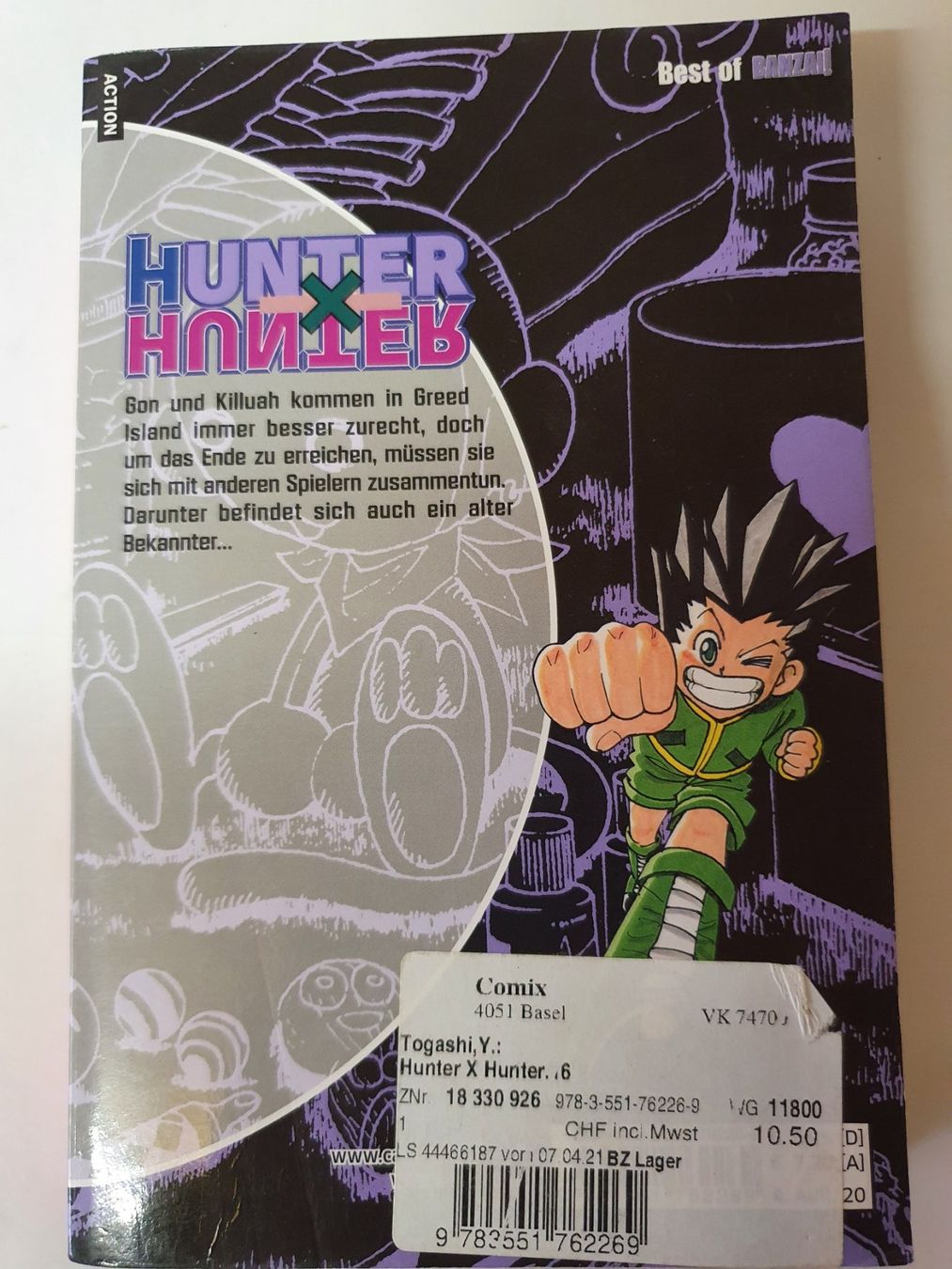 Comics: Hunter X Hunter Vol. 16 / Manga – Gebraucht aus Oberdorf BL von BaldenEagle 2