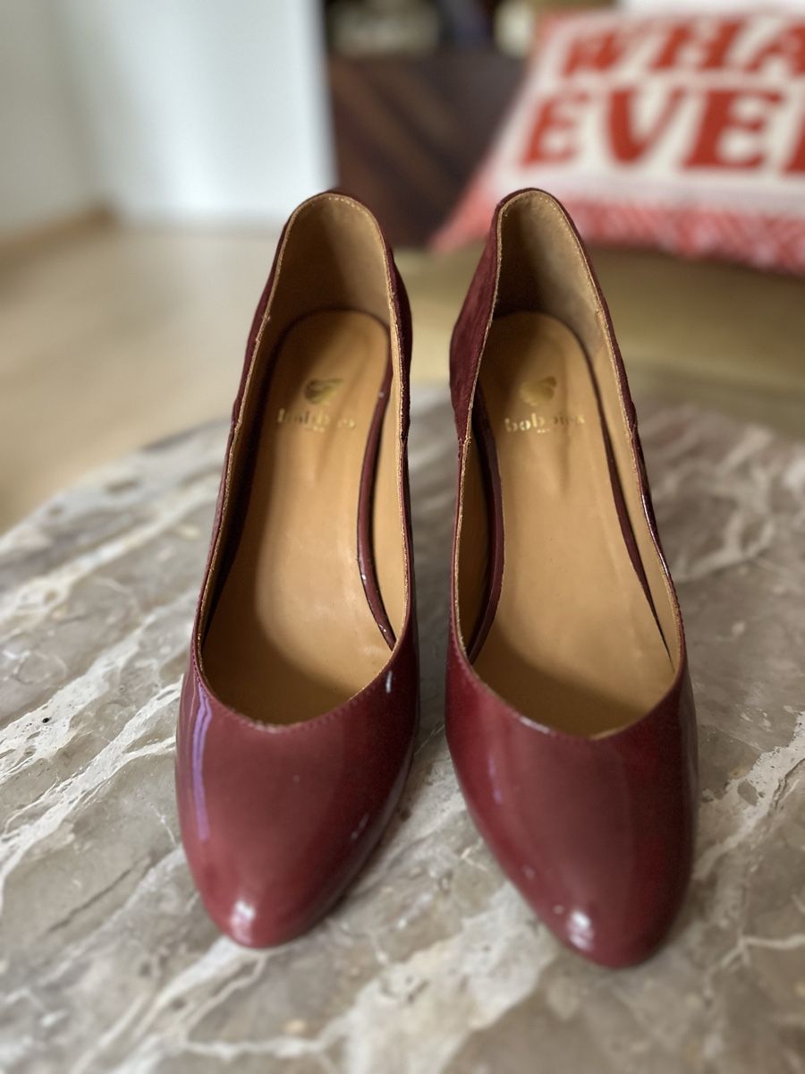 Bobbies Scarpe da donna: Bobbies Pumps weinrot – Usato da Zürich venduto da TheaVMO 2