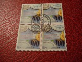 Marke Eidg. Steuerverwaltung, 2015, FDC + Lose 4erblock ET-o