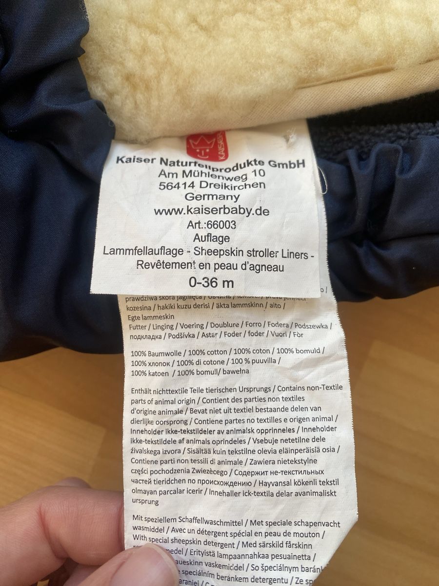 Kaiser Schlafsäcke: Kaiser Fusssack mit Lammfell-Einlage – Gebraucht aus Trin von i_fabienne 2