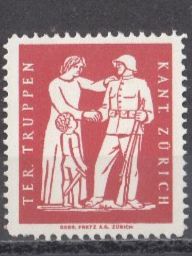 Tutti i francobolli: Territorial-Truppen Wi 65 * – Usato da Bürglen TG venduto da StampGraf