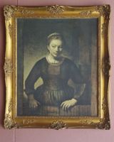 Rembrandt Sujet in Barockrahmen