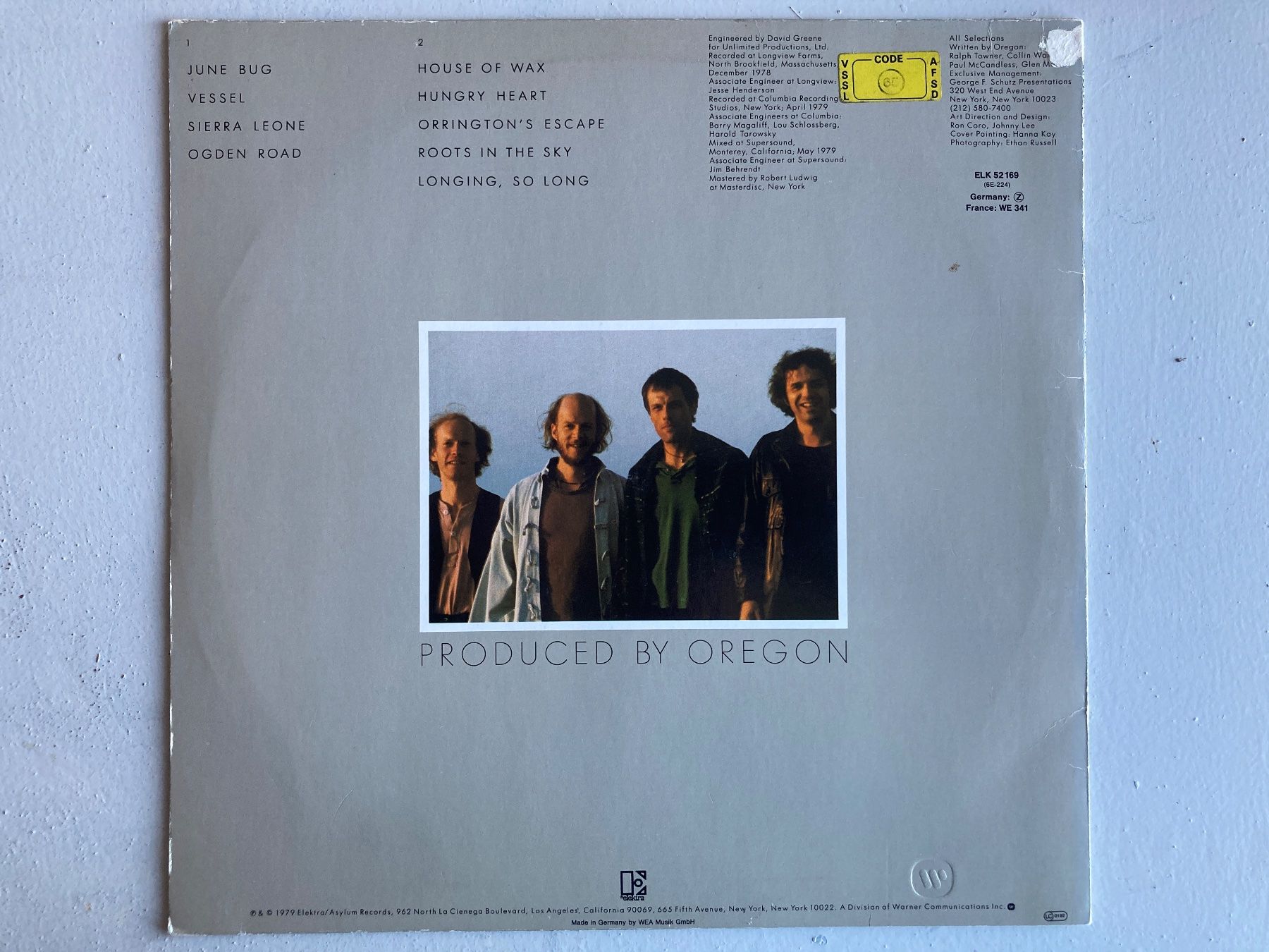 Dischi in vinile: Oregon, Roots in the Sky, Jazz, 1979 – Usato da Thun venduto da estrol 1