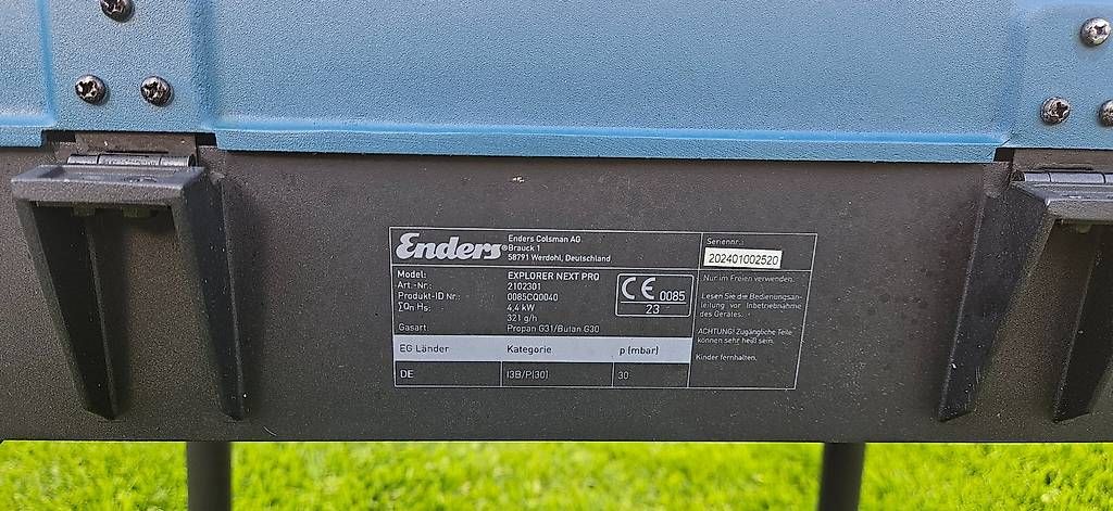 Griglie: Enders Explorer Next Pro 30 mbar Camping-Gasgrill – Usato da Hinwil venduto da Bbo1 2