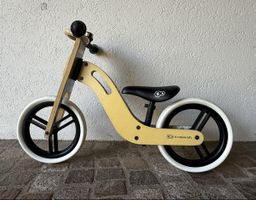Laufrad Kinderkraft Holz Gelb Weiss guter Zustand