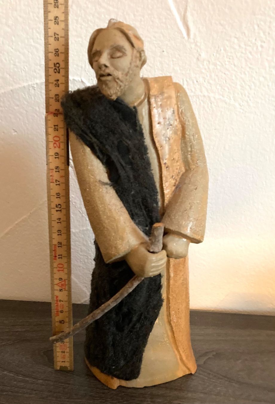 Statuette: Wunderschöner Hirte oder Josef 28 cm Krippenfigur – Usato da Zürich venduto da brazerola 7