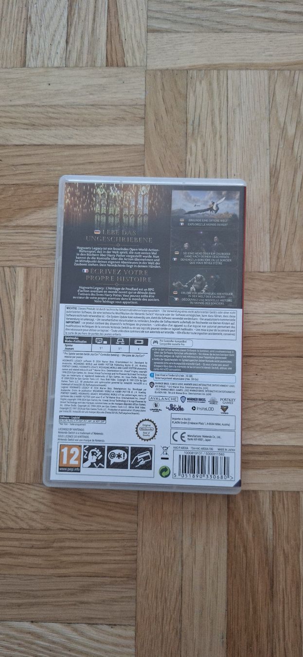 Nintendo Giochi: Hogwarts Legacy für Switch neu – Nuovo (secondo la descrizione) da St. Gallen venduto da samfuel 1