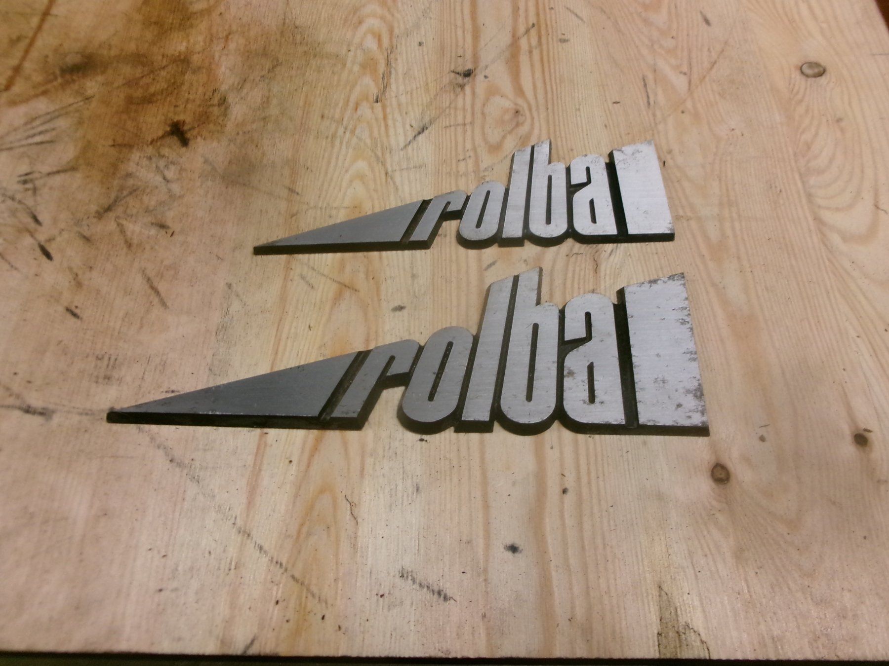 Tutti i ricambio: Rolba -Maschinen -Schneefräse  - ALU / Emblem – Usato da Eschenbach SG venduto da GM-29
