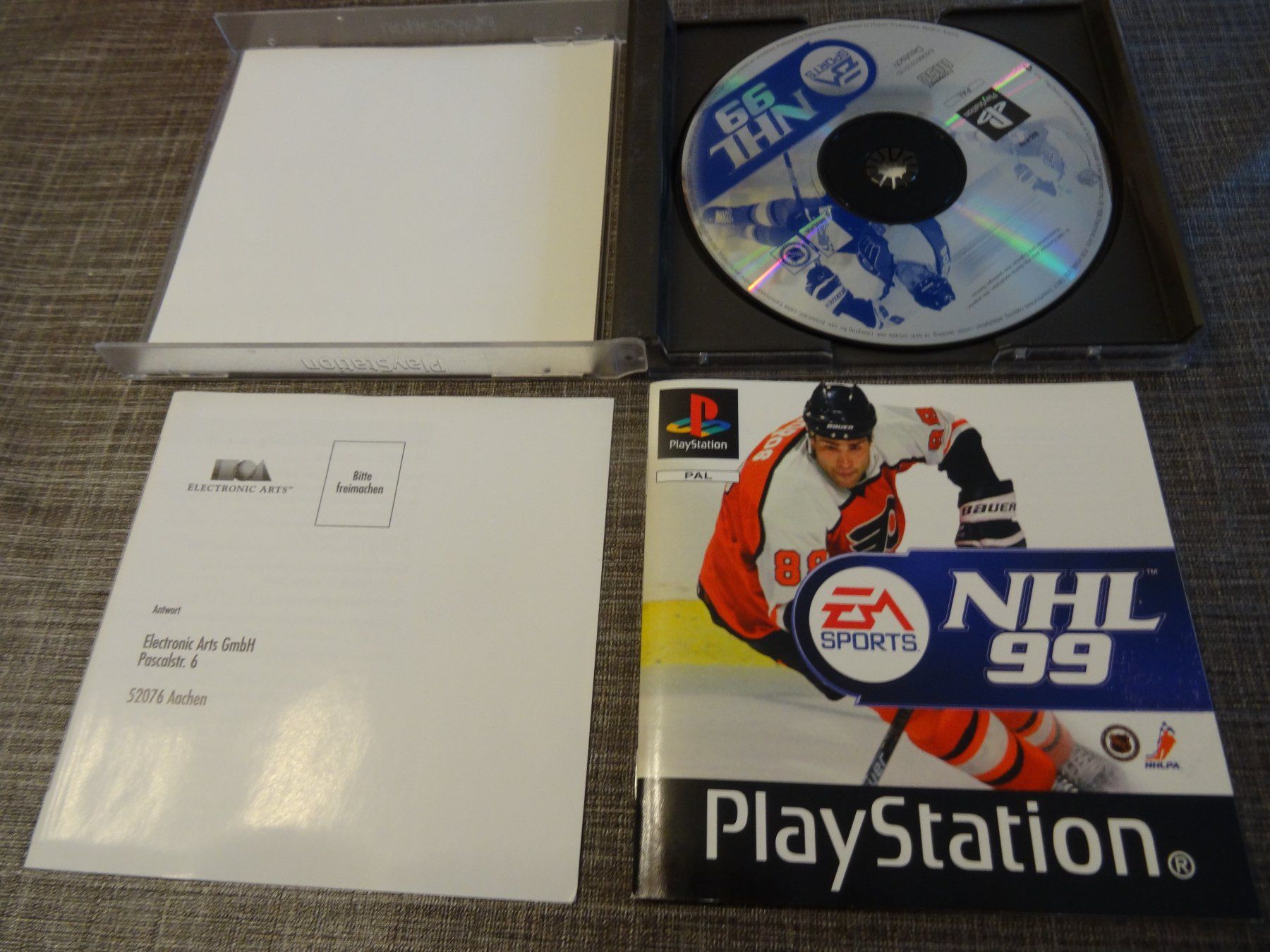 Sony Giochi: NHL 99 PS1 – Usato da Olten venduto da Disc-Ausverkauf 1