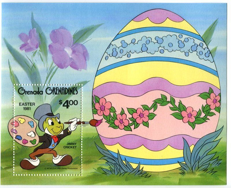 Tutti i francobolli: Block "Walt Disney". Grenada – Nuovo e nell'imballaggio originale da Basel venduto da Butsch5