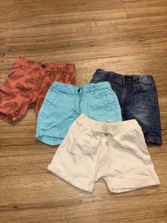 Sommer-Shorts-Set, 4-teilig, Grösse 74/80