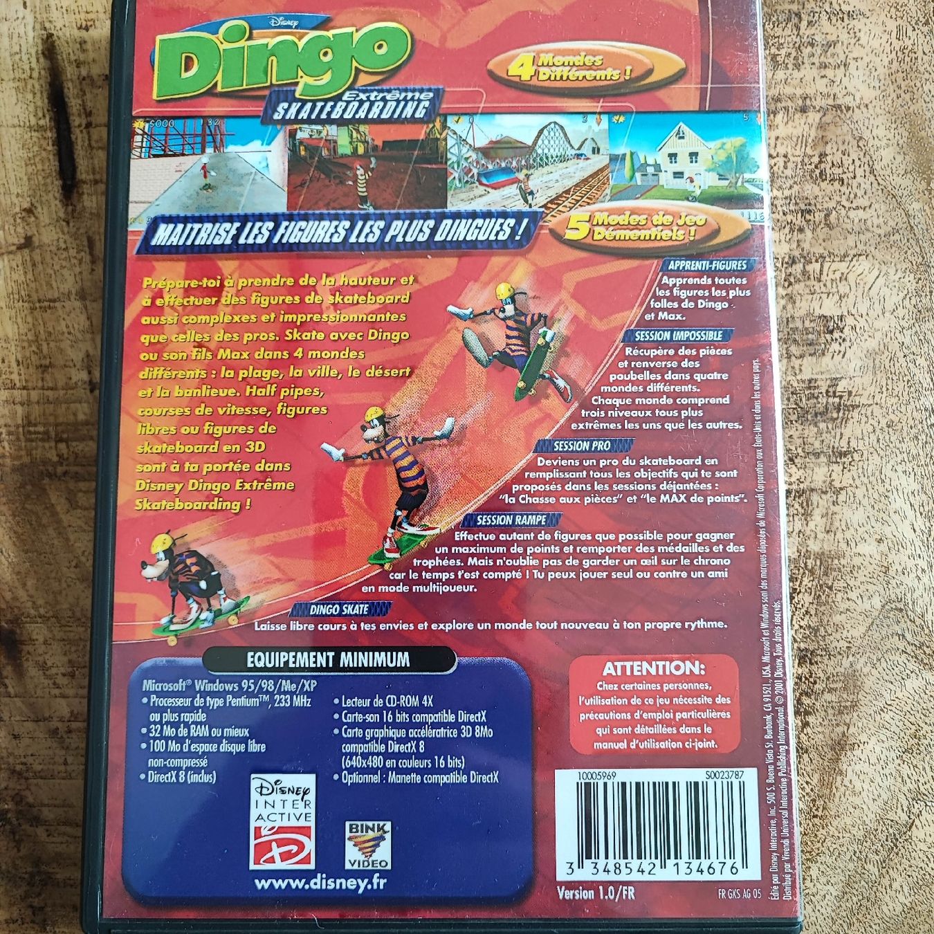 Giochi: Dingo Extrême Skateboarding - PC GAME  – Usato da Dübendorf venduto da kb86_MOVIE 1