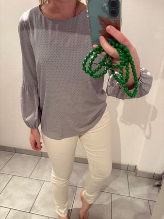 Seidenbluse Steffen Schraut Grösse 36