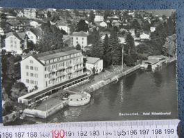 BECKENRIED HOTEL NIDWALDNERHOF FLUGAUFNAHME ZAUGG AEROFOTO