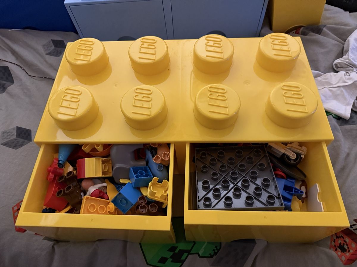Lego Kit di costruzioni: Boîte de lego Duplo – Nuovo (secondo la descrizione) da La Plaine venduto da 8-X 1