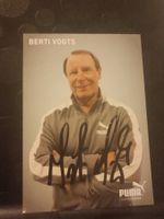 Berti Vogts - Handsignierte Autogrammkarte
