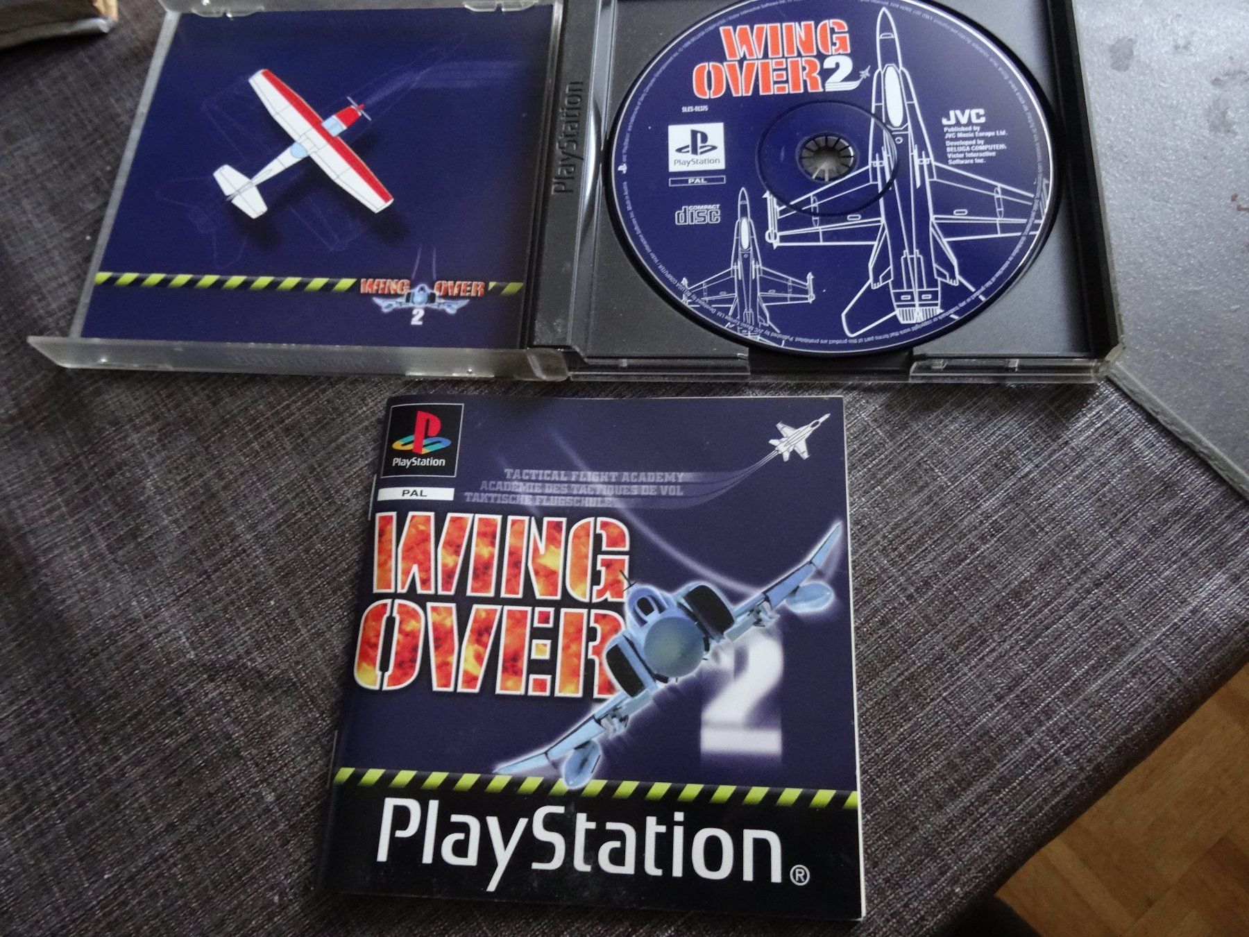 Sony Spiele: Wing Over 2 PS1 – Gebraucht aus Olten von Disc-Ausverkauf 1