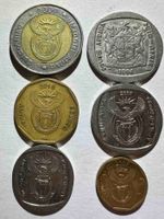 Lot de 6 pièces Afrique du Sud occasion bon état