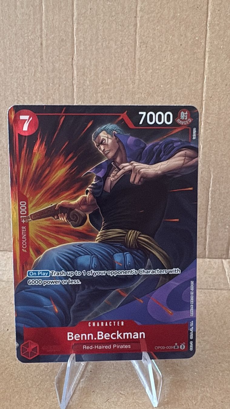 Bandai Sammelbilder & Trading cards: One Piece TCG - Benn.Beckman OP09-009 – Neu (gemäss Beschreibung) aus Birsfelden von alex4127