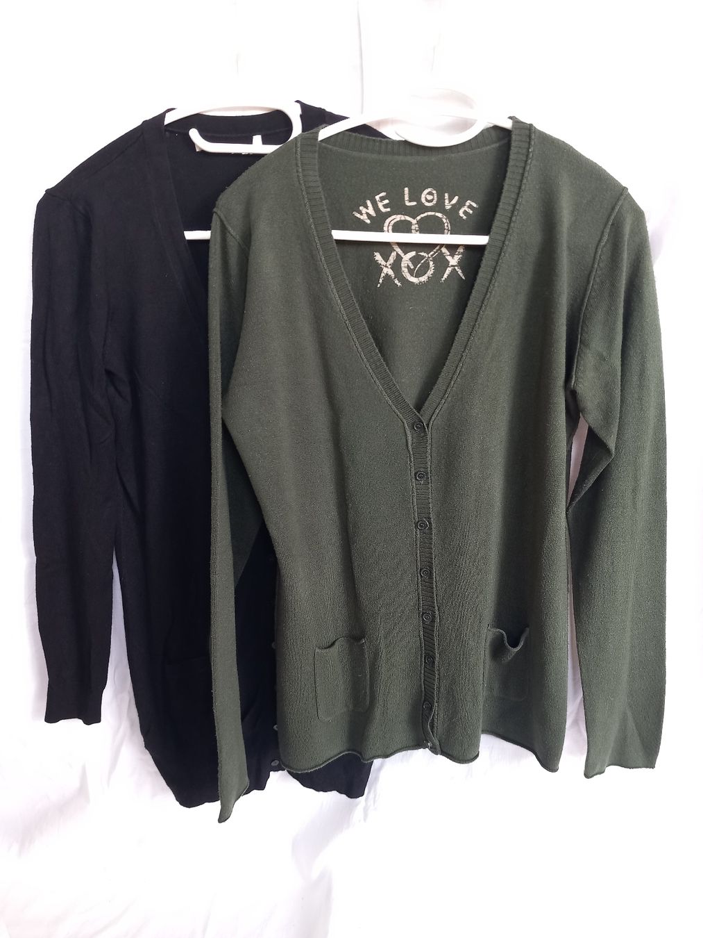 Jacken: Lot de 2 cardigans longs Taille M – Gebraucht aus Faoug von per_kp6r