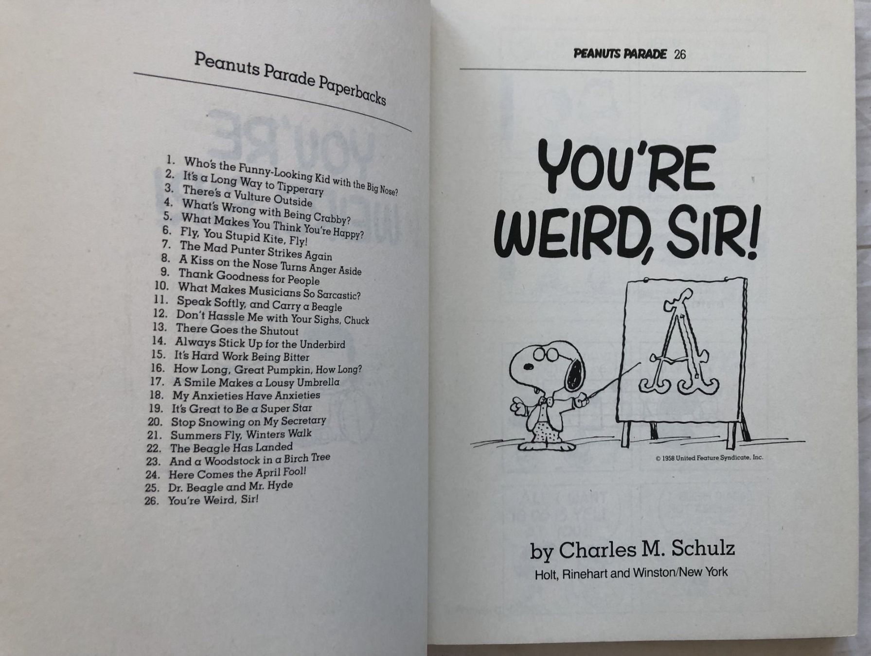 Comics: 4x PEANUTS - Comics - US-Ausgaben von Charles M. Schulz – Gebraucht aus Schaffhausen von durruti 7