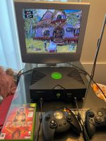 Xbox Classic Set: Konsole + Spiel & 2 Controller