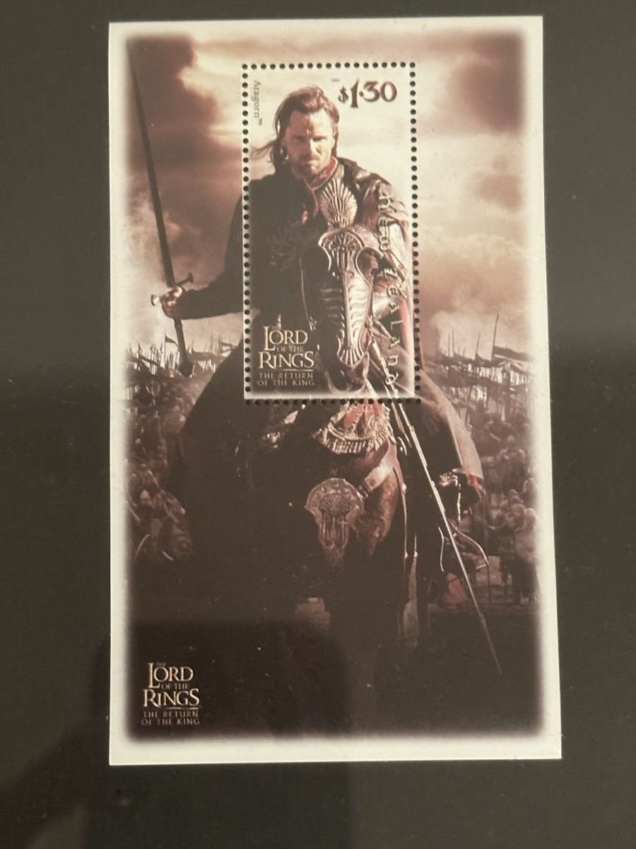 Alle Briefmarken: Herr der Ringe - Briefmarkensatz Neuseeland 2001 – Neu und originalverpackt aus Unterentfelden von BruceChanner 3