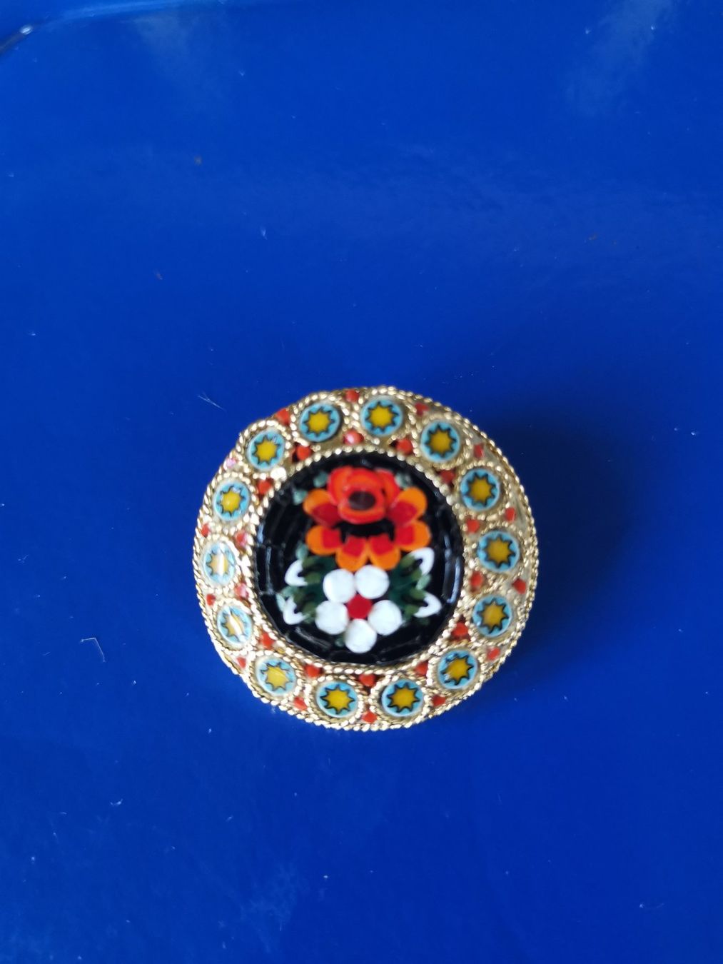 Murano Broches & Aiguilles: SCH. MURANO MICROMOSAIKBROSCHE – D'occasion à Allschwil par Male54 2
