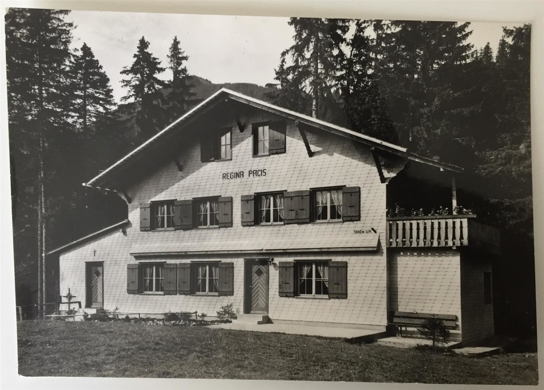 Cartoline postali: SÖRENBERG Bergheim Regina Pacis – Usato da Jona venduto da philajona