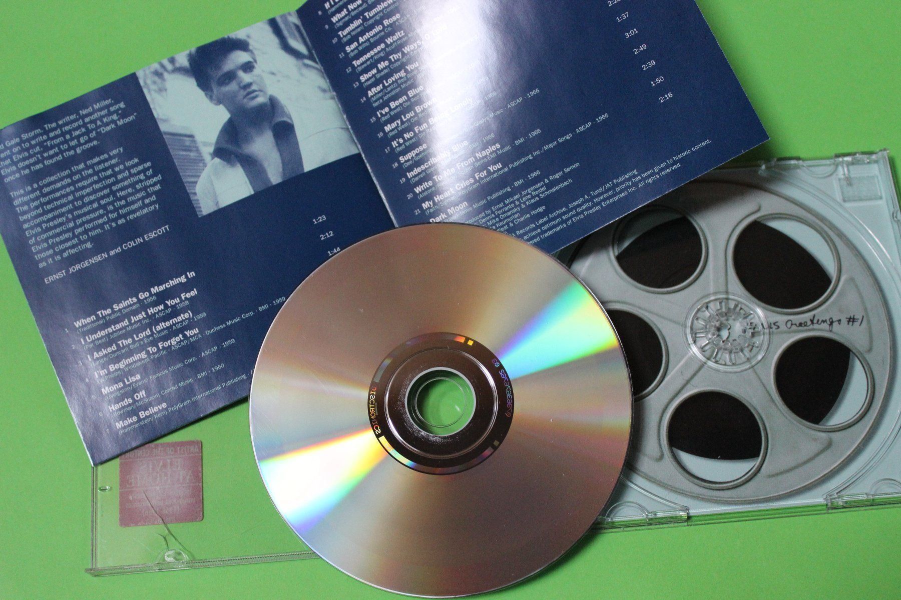 CD: ELVIS PRESLEY - THE HOME RECORDINGS CD 1999 – Usato da Tübach venduto da JamesStone 4