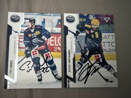 Ambri Piotta Hockey Card signiert Heed Virtanen