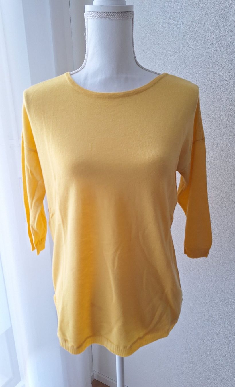 Pullover & Sweatshirts: VERO MODA Pulli 3/4 Arme, gelb, Grösse S – Gebraucht aus Winterthur von Simply_nm 1