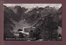 BRAUNWALD - Hotel - Tödikette - 1955