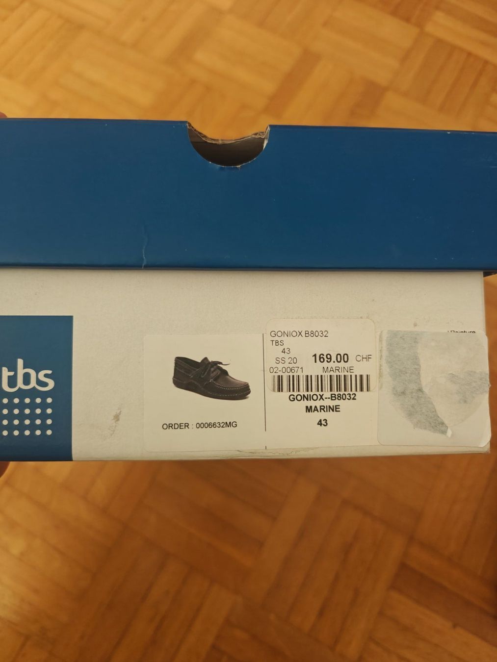 TBS Herrenschuhe: Chaussures TBS GONIOX 43 neuves – Neu und originalverpackt aus Bussigny von noa_v67w 4