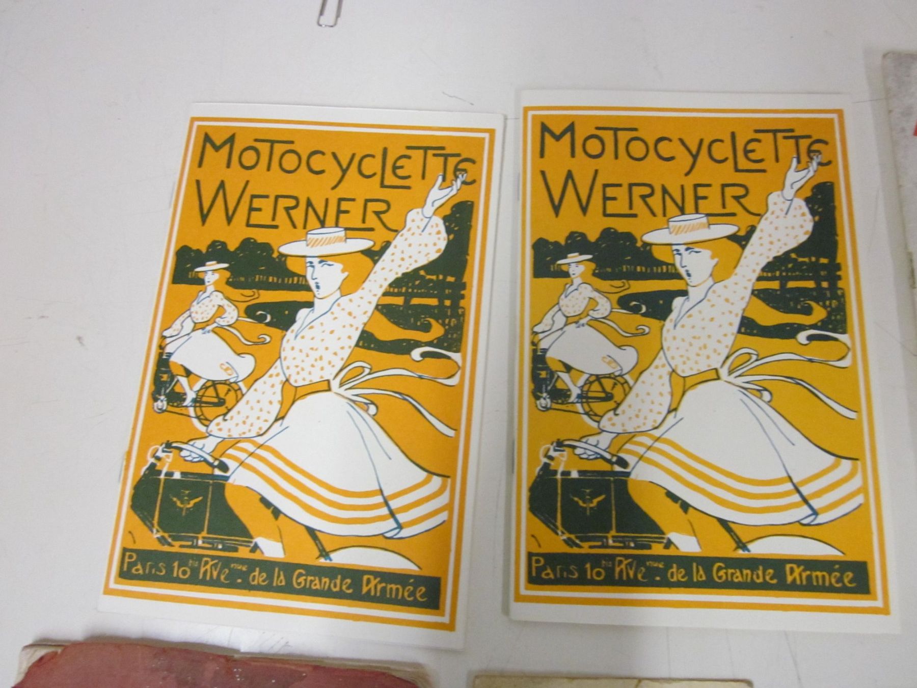 Documenti: Vintage Motorrad Manuel Prospekt Matchless Werner Oldtimer – Usato da Grand-lancy venduto da kohler333 1
