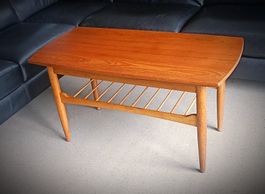 Vintage ausziehbarer dänischer Vintage-Couchtisch