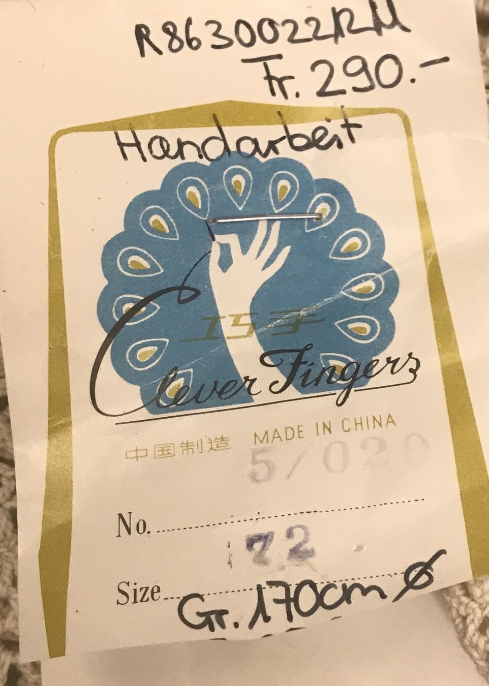 Altra biancheria da tavola: TISCHTUCH DURCHMESSER 170CM HANDARBEIT NEU – Nuovo (secondo la descrizione) da Ostermundigen venduto da wini63 7