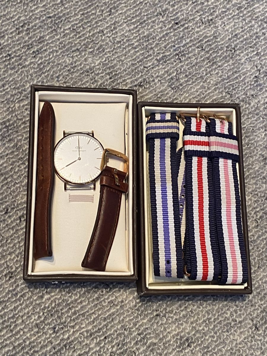 Daniel Wellington Uhren: DW Daniel Wellington Uhr mit 4 Armbändern – Gebraucht aus Ebertswil von shushuj 1