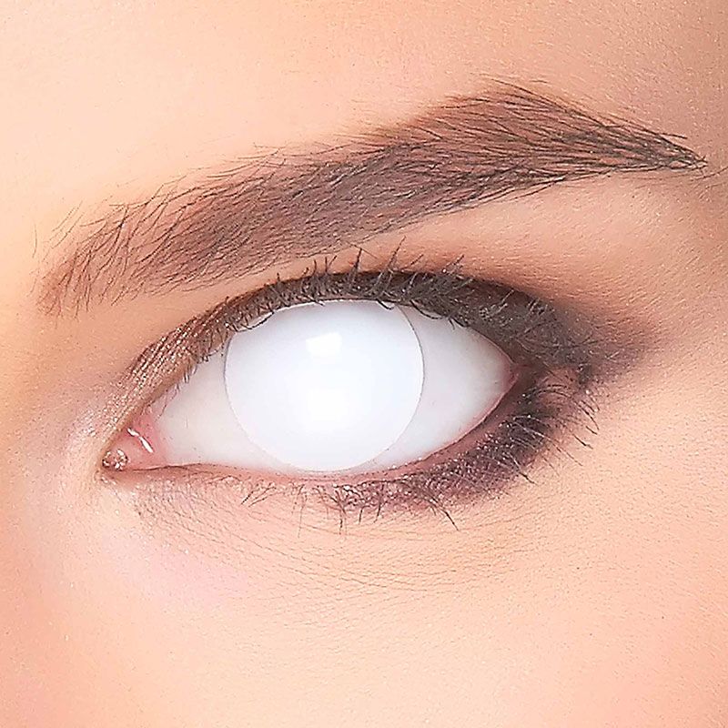 Lenti a contatto: Lentilles de contact blanches neuves – Nuovo e nell'imballaggio originale da Mex VD venduto da Venum93